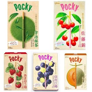 【預購】日本Pocky 地區限定 巨大版 哈密瓜 抹茶 草莓 葡萄 櫻桃