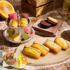 【預購】Henri Charpentier 天夏柑橘口味 夏季精選禮盒 瑪德蓮 費南雪 焦糖蛋糕 覆盆子 抹茶 草莓 巧克力 貓舌餅 日本伴手禮代購 禮盒
